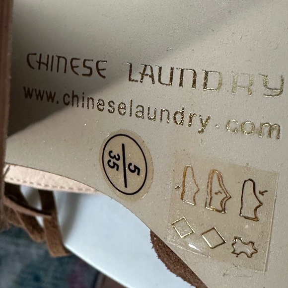 Chinese Laundry Boho Open Toe Fringe Booties - Picture 9 of 13